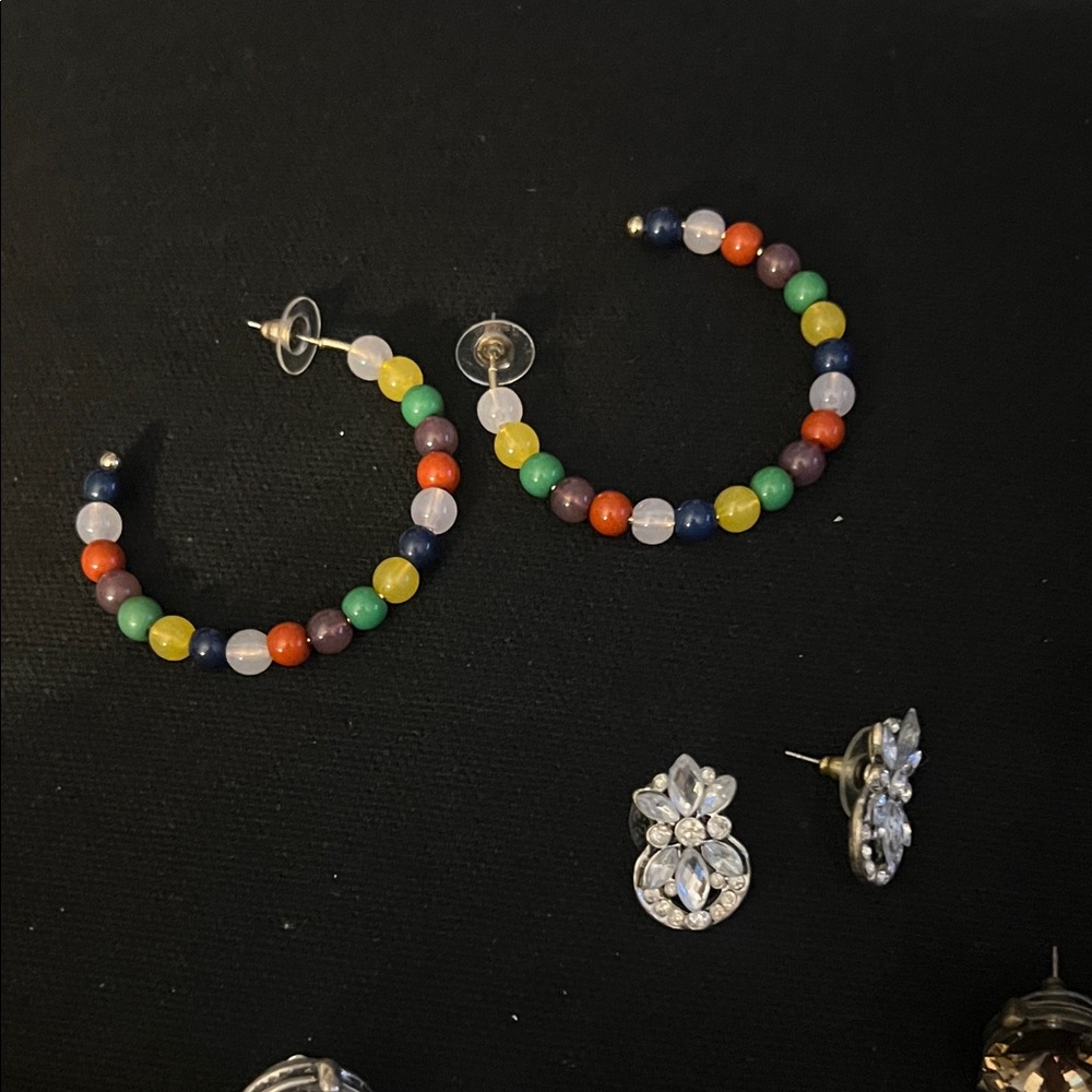 Plunder Multicolor and Pink Earrings Collection - Picture 4 of 5